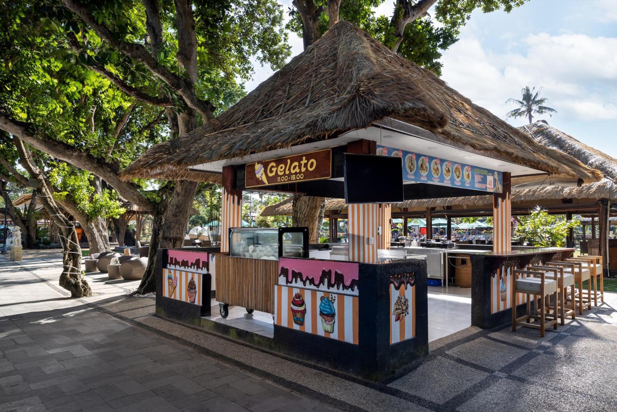 Prama Sanur Beach Bali מראה חיצוני תמונה Gelato kiosk in Bali, Indonesia